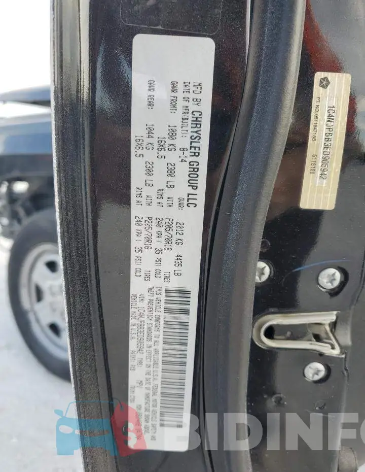 1C4NJPBB3ED905942 Photo# 13