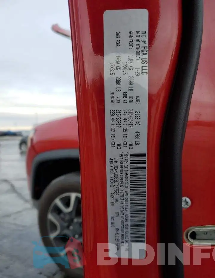 3C4NJDDB2LT177520 Photo# 13