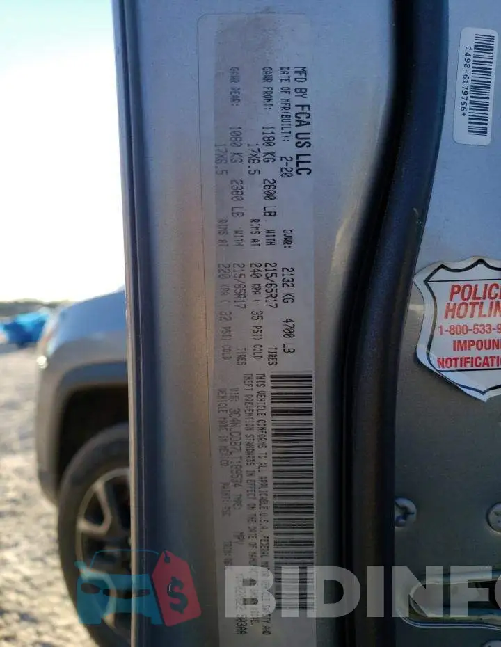 3C4NJDDB7LT189534 Photo# 13