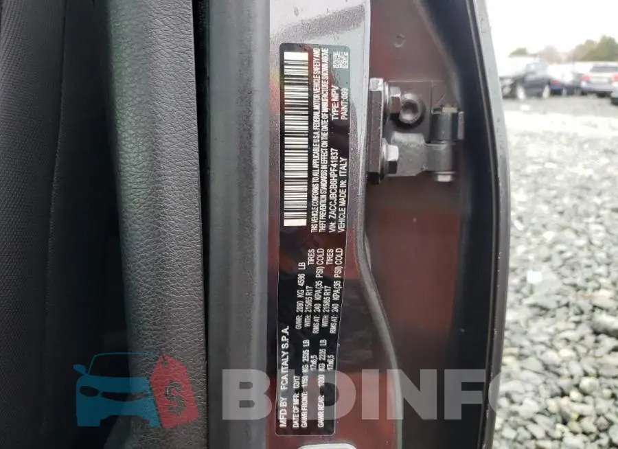 ZACCJBCB6HPF41837 Photo# 13