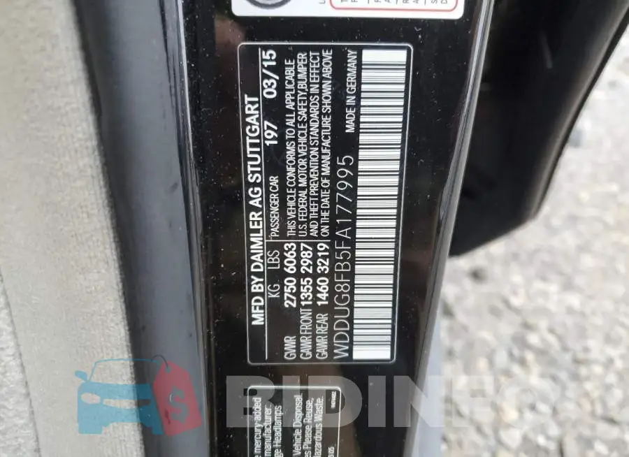 WDDUG8FB5FA177995 Photo# 12
