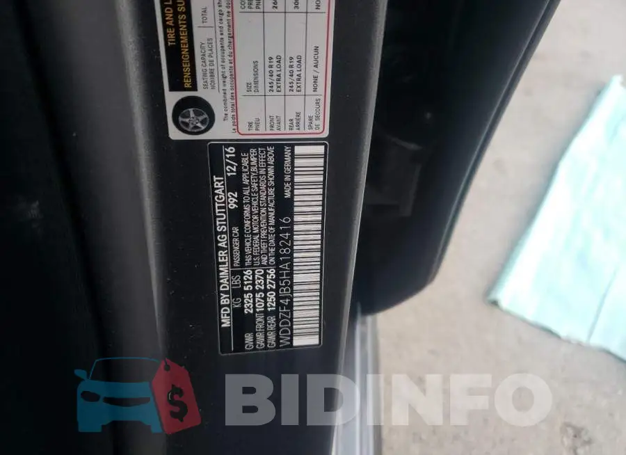 WDDZF4JB5HA182416 Photo# 12