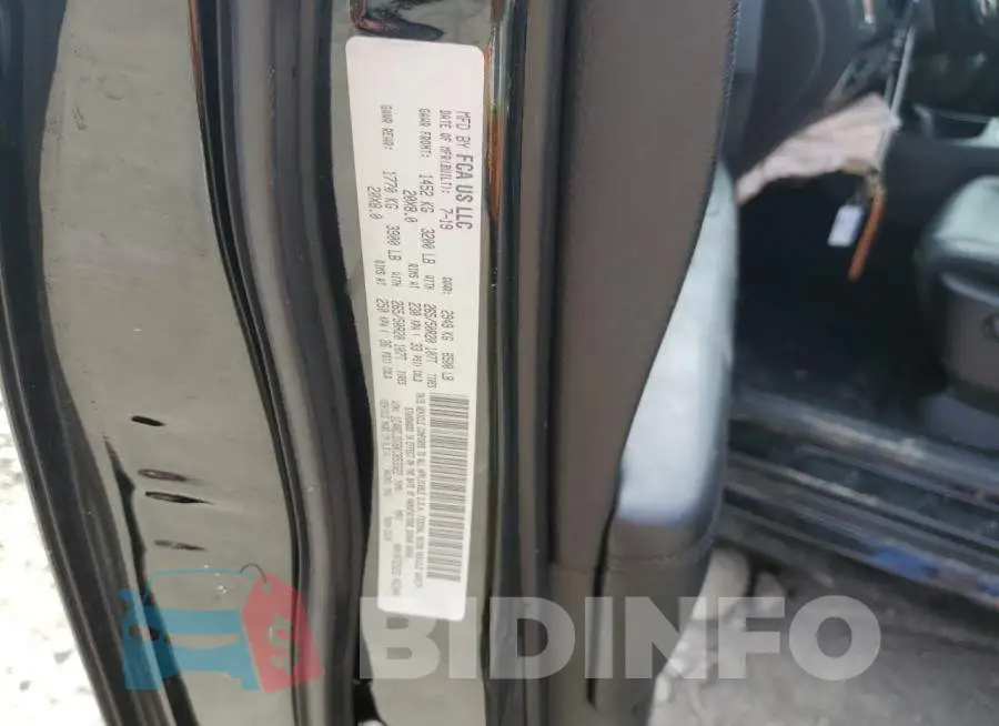 1C4RDJDG8KC853322 Photo# 13