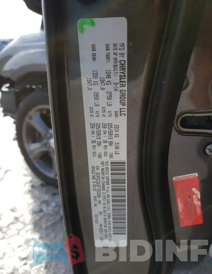 3C4PDCGG3FT553308 Photo# 13