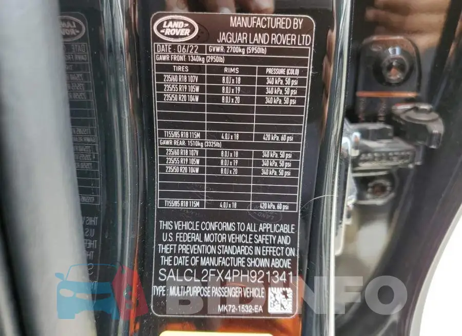 SALCL2FX4PH921341 Photo# 13