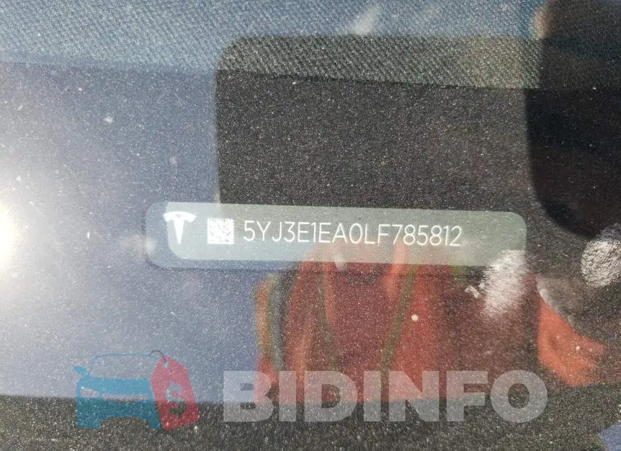 5YJ3E1EA0LF785812 Photo# 12