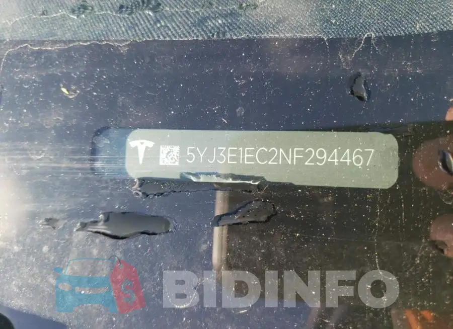 5YJ3E1EC2NF294467 Photo# 12