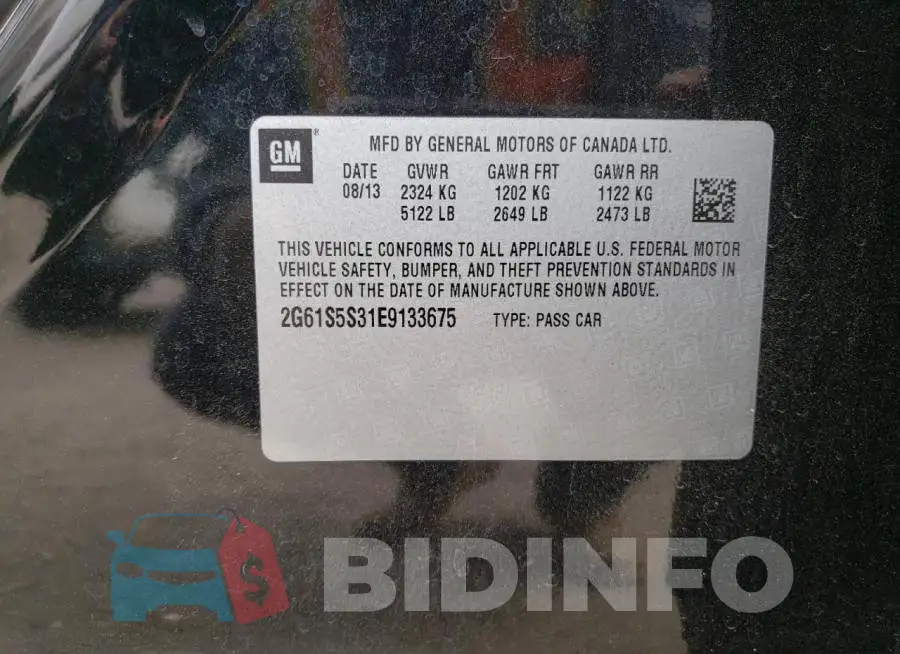 2G61S5S31E9133675 Photo# 12