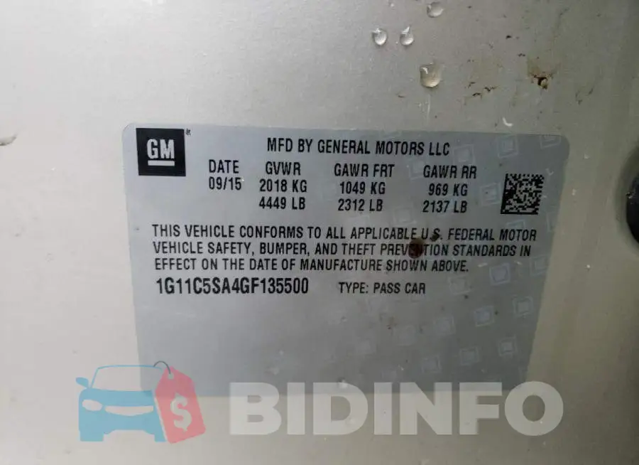 1G11C5SA4GF135500 Photo# 12
