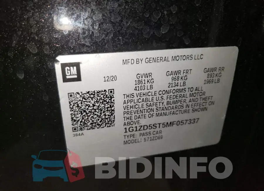 1G1ZD5ST5MF057337 Photo# 12