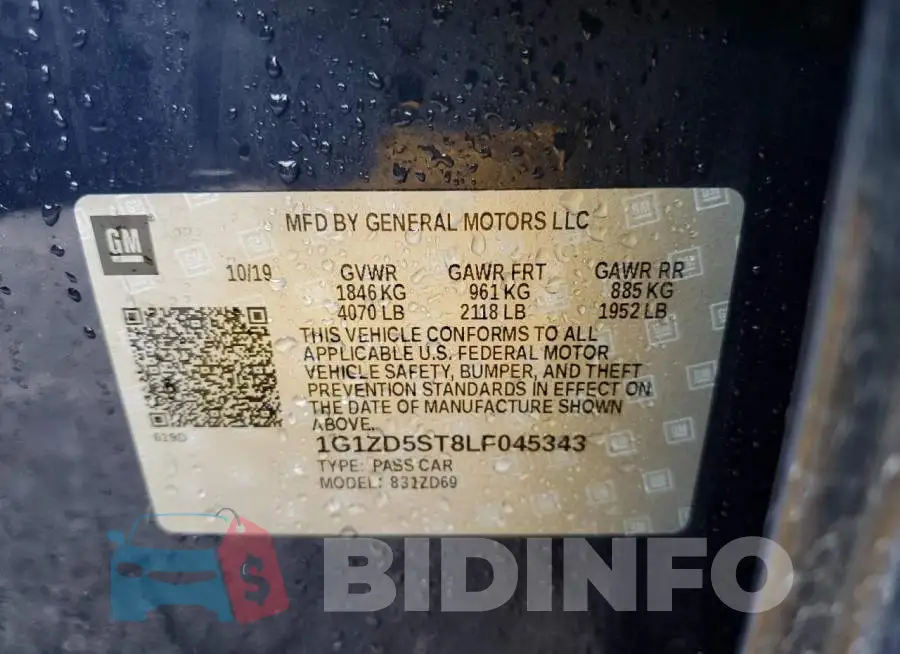 1G1ZD5ST8LF045343 Photo# 12