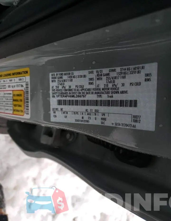 1FTER4FH6MLD86797 Photo# 12