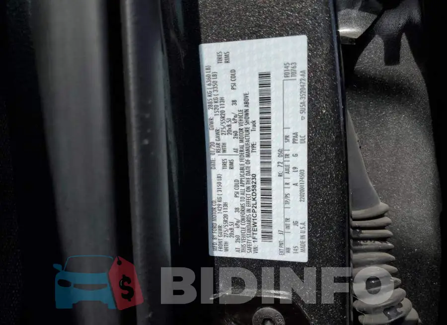 1FTEW1CP2LKD58230 Photo# 12