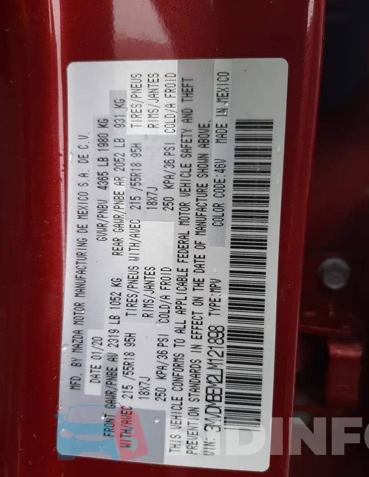 3MVDMBEM2LM121898 Photo# 10