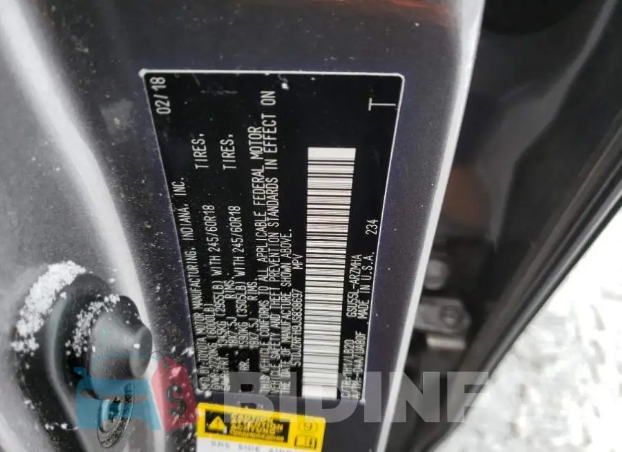5TDJZRFH9JS838697 Photo# 13