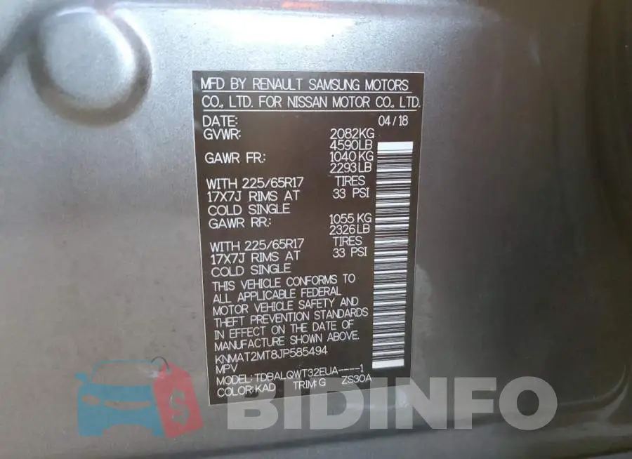 KNMAT2MT8JP585494 Photo# 12