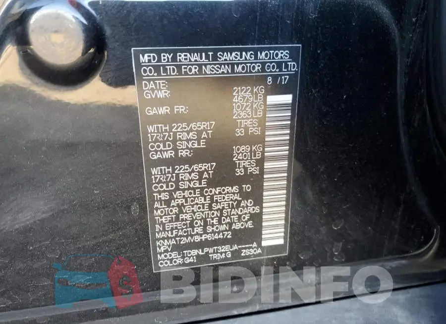 KNMAT2MV8HP614472 Photo# 13