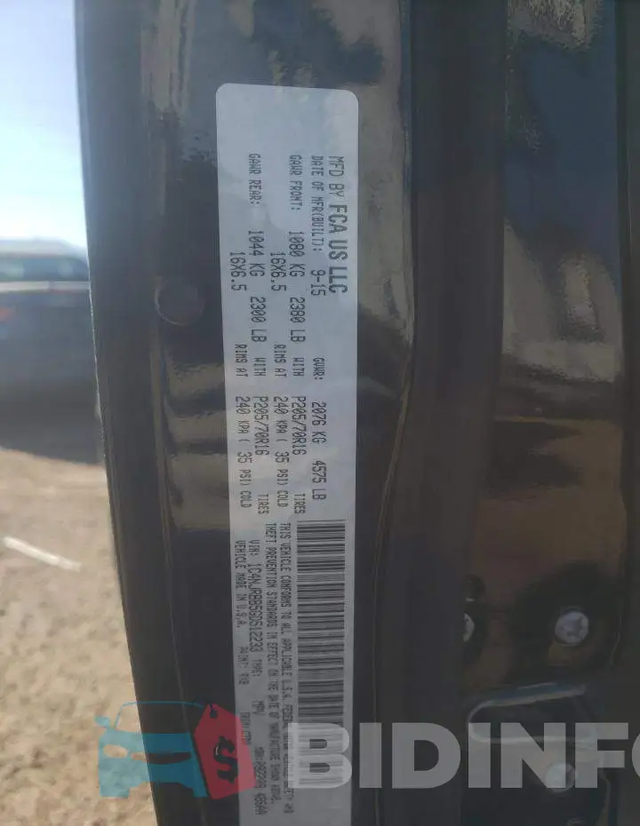 1C4NJRBB5GD512233 Photo# 13