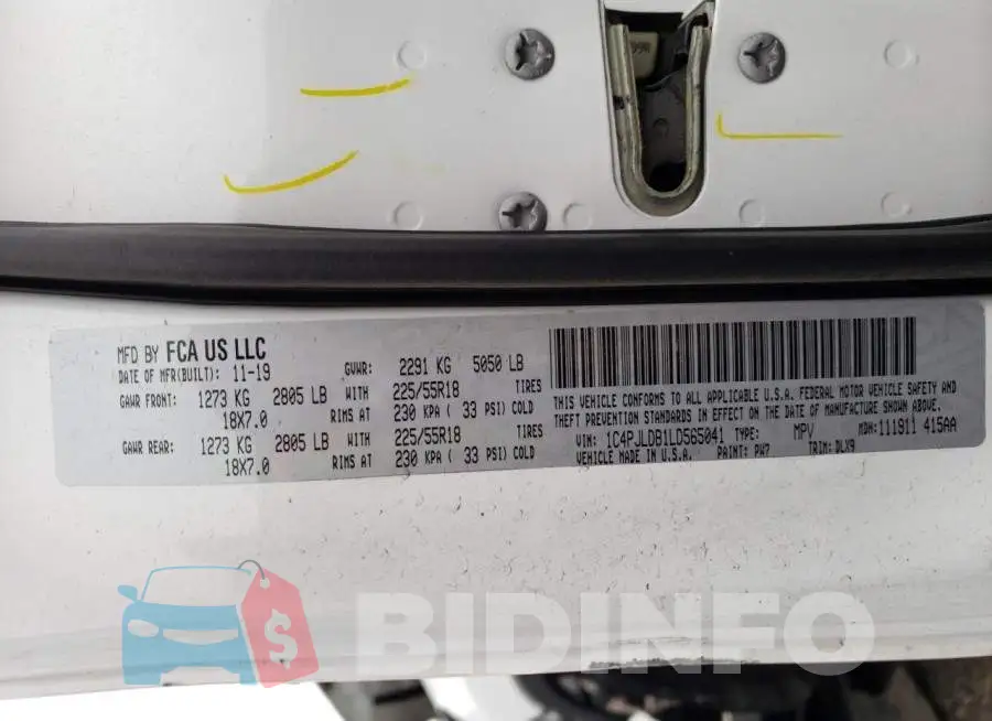 1C4PJLDB1LD565041 Photo# 14