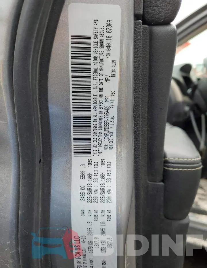 1C4PJMDS8FW705469 Photo# 14