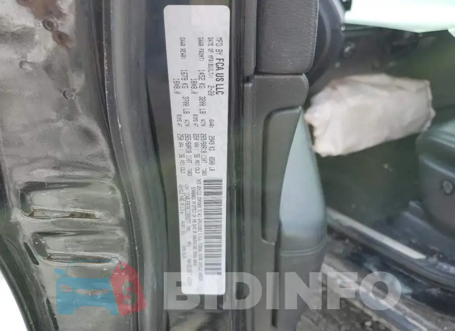 1C4RJFBG9LC288377 Photo# 12
