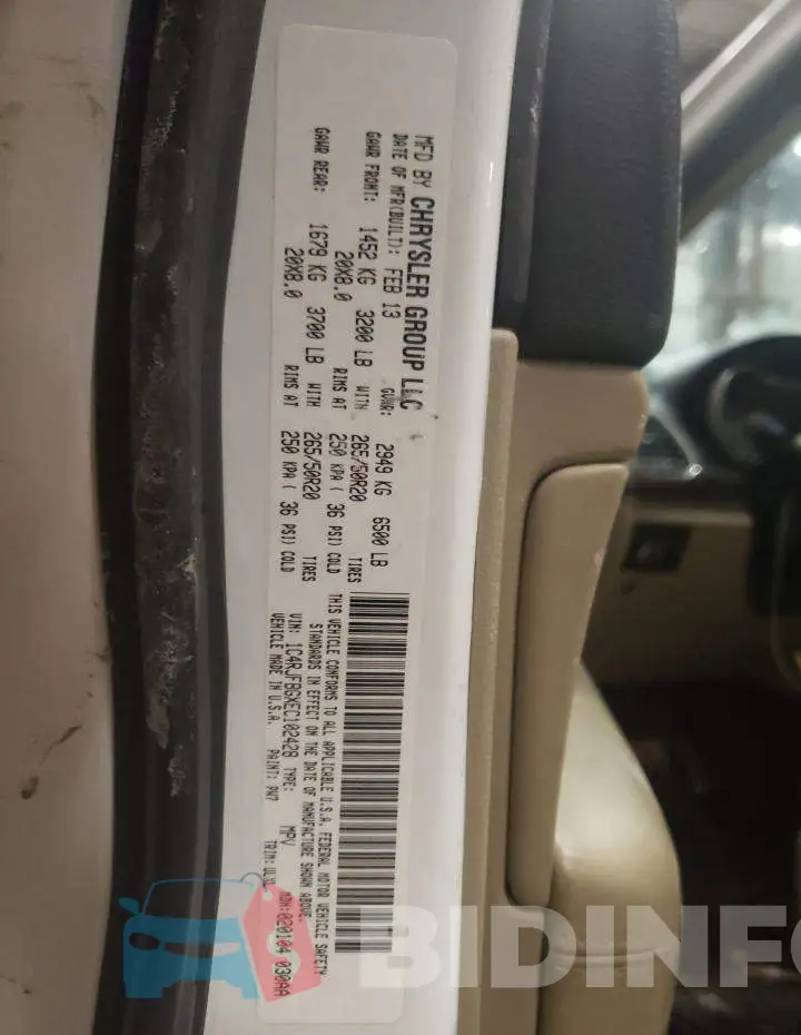 1C4RJFBGXEC102428 Photo# 12