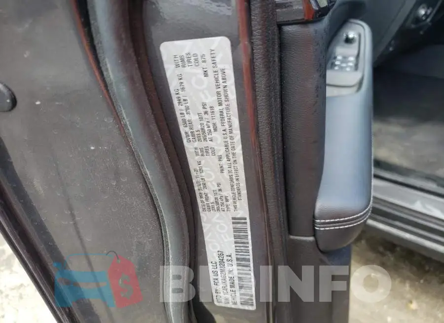 1C4RJKAG2M8204267 Photo# 12