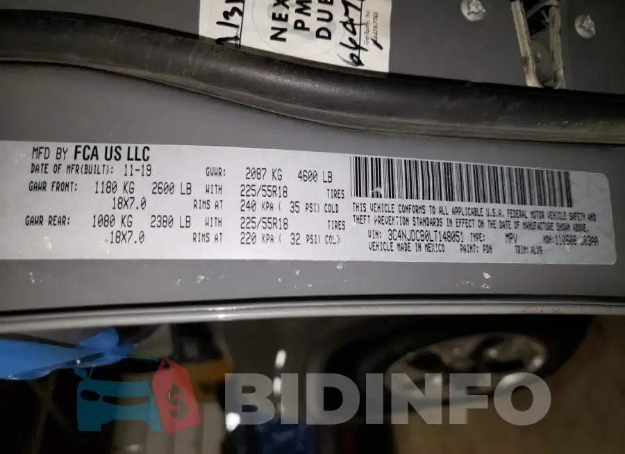 3C4NJDCB0LT148051 Photo# 12