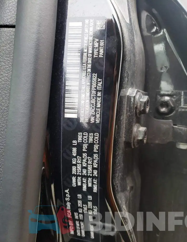 ZACCJBCT0FPB65822 Photo# 13