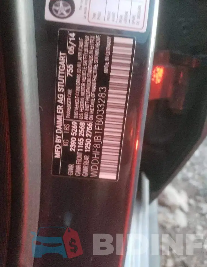 WDDHF8JB1EB033283 Photo# 12