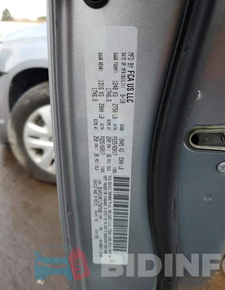 3C4PDCAB7JT507020 Photo# 12