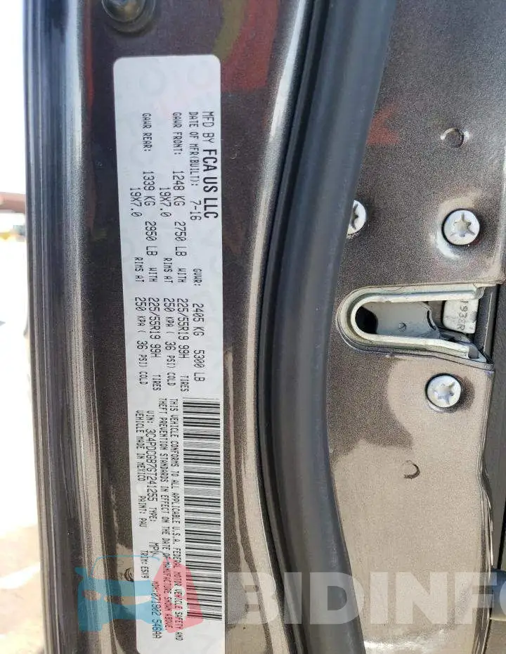 3C4PDCGB7GT241255 Photo# 13