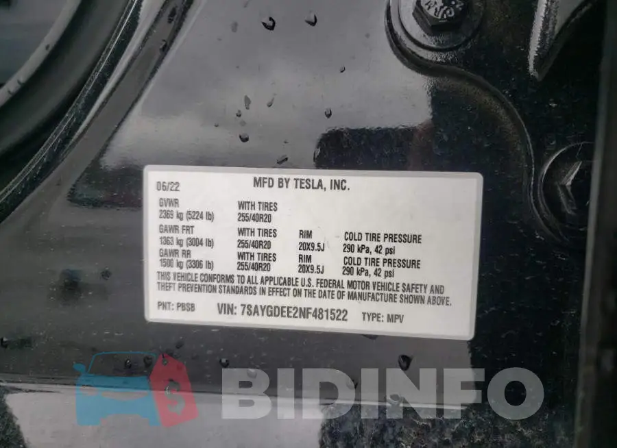 7SAYGDEE2NF481522 Photo# 12