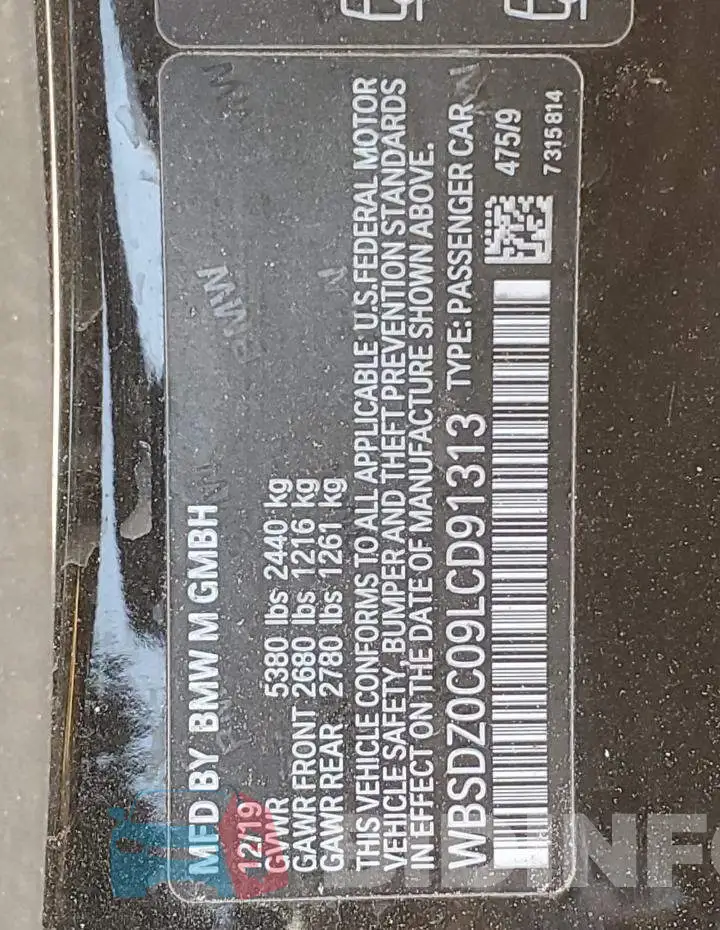 WBSDZ0C09LCD91313 Photo# 12