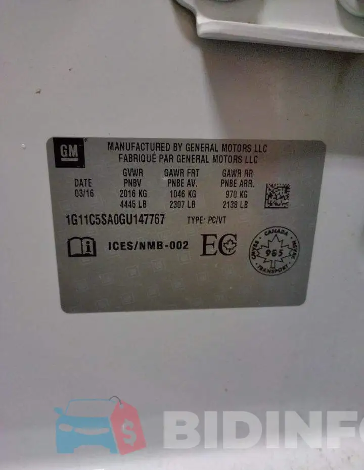 1G11C5SA0GU147767 Photo# 13