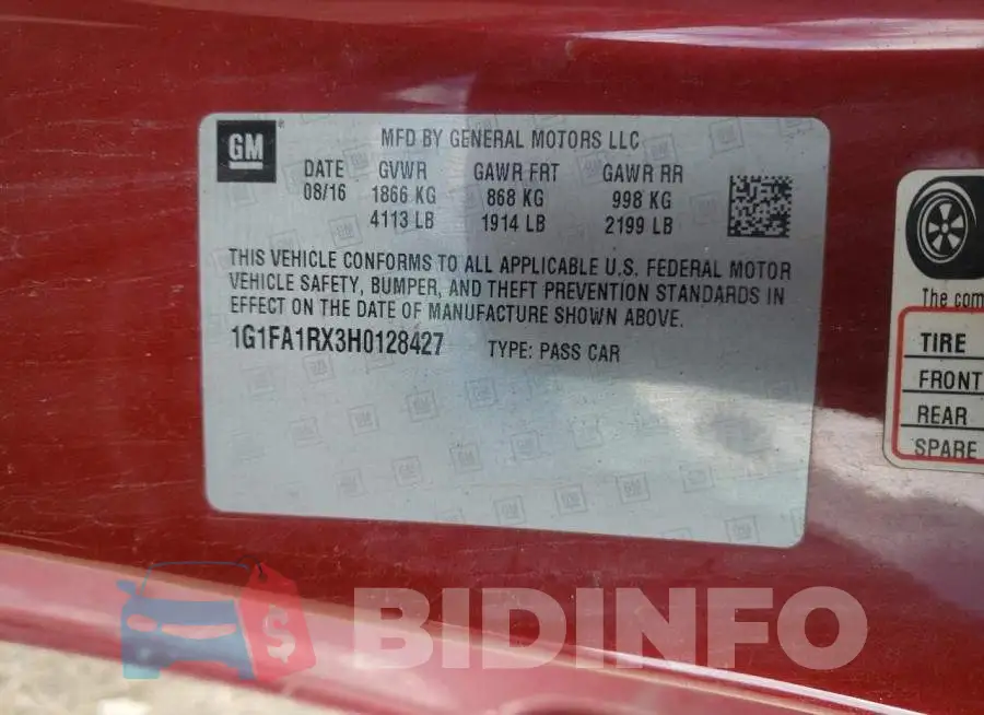 1G1FA1RX3H0128427 Photo# 12