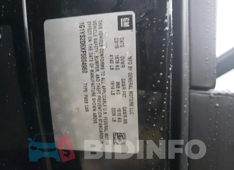 1G1YS2D6XF5604960 Photo# 13
