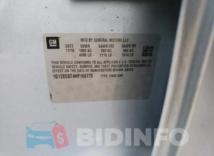1G1ZE5ST4HF169775 Photo# 12