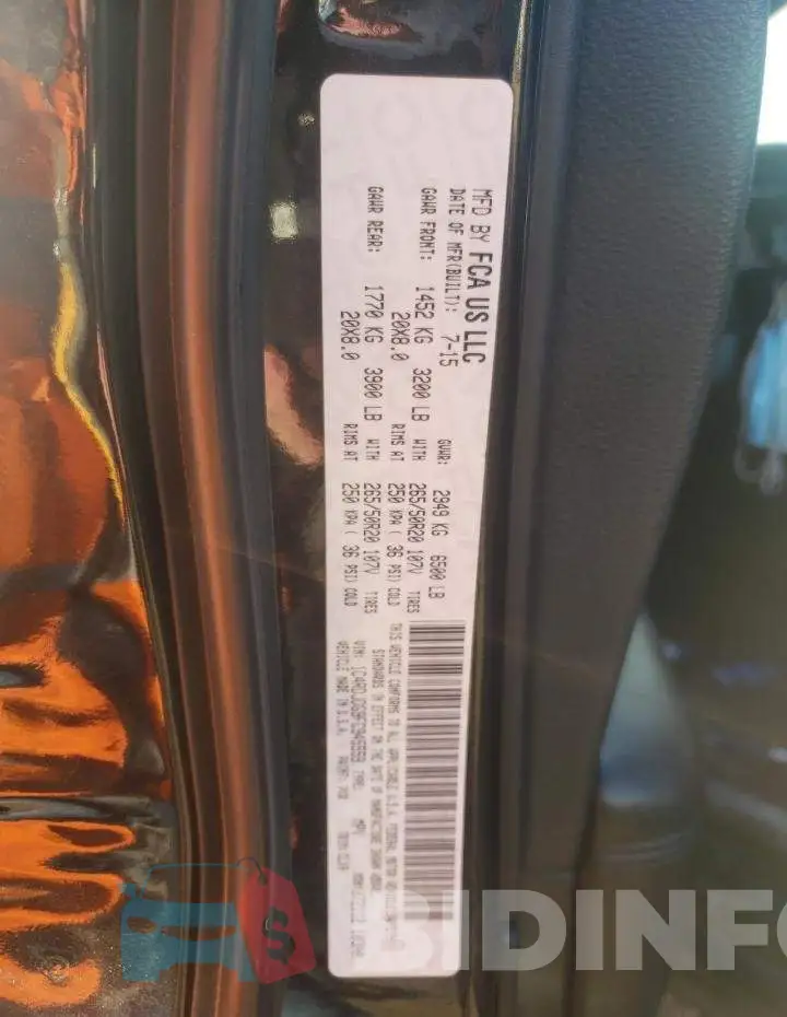 1C4RDJDG9FC945559 Photo# 10