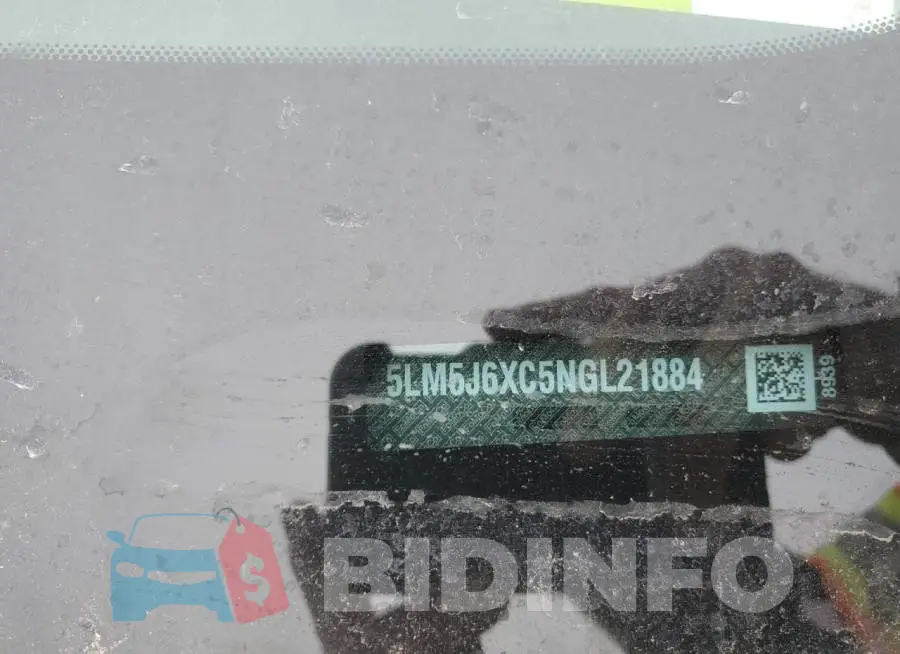 5LM5J6XC5NGL21884 Photo# 13