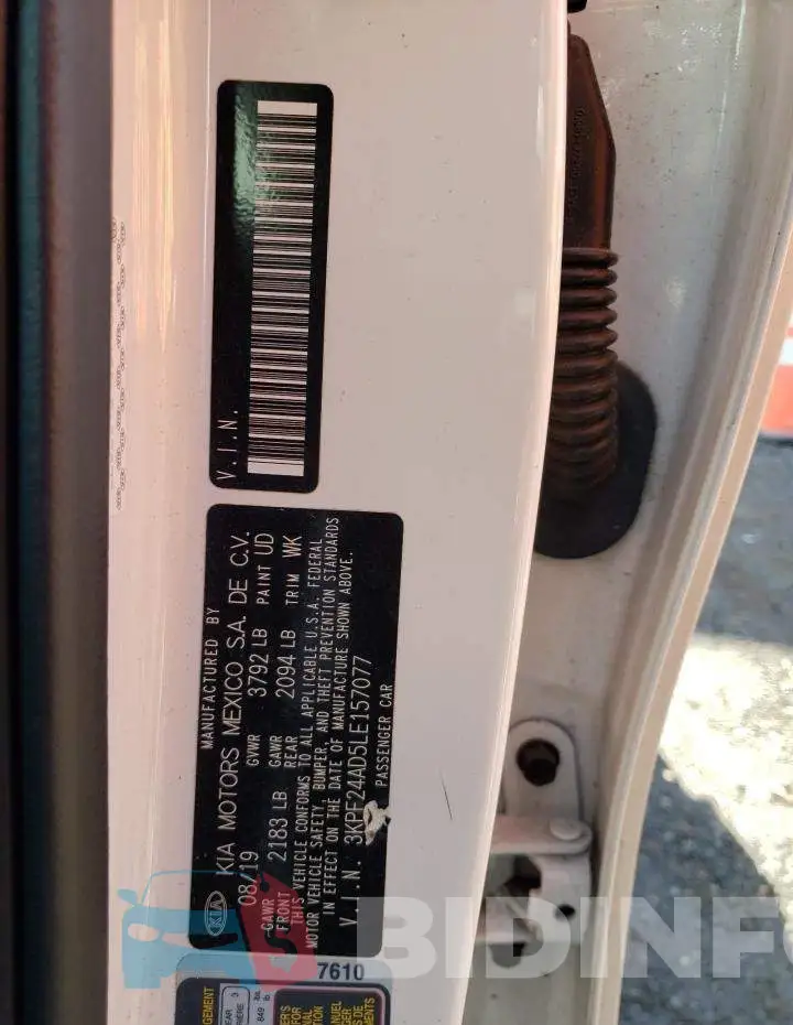 3KPF24AD5LE157077 Photo# 12