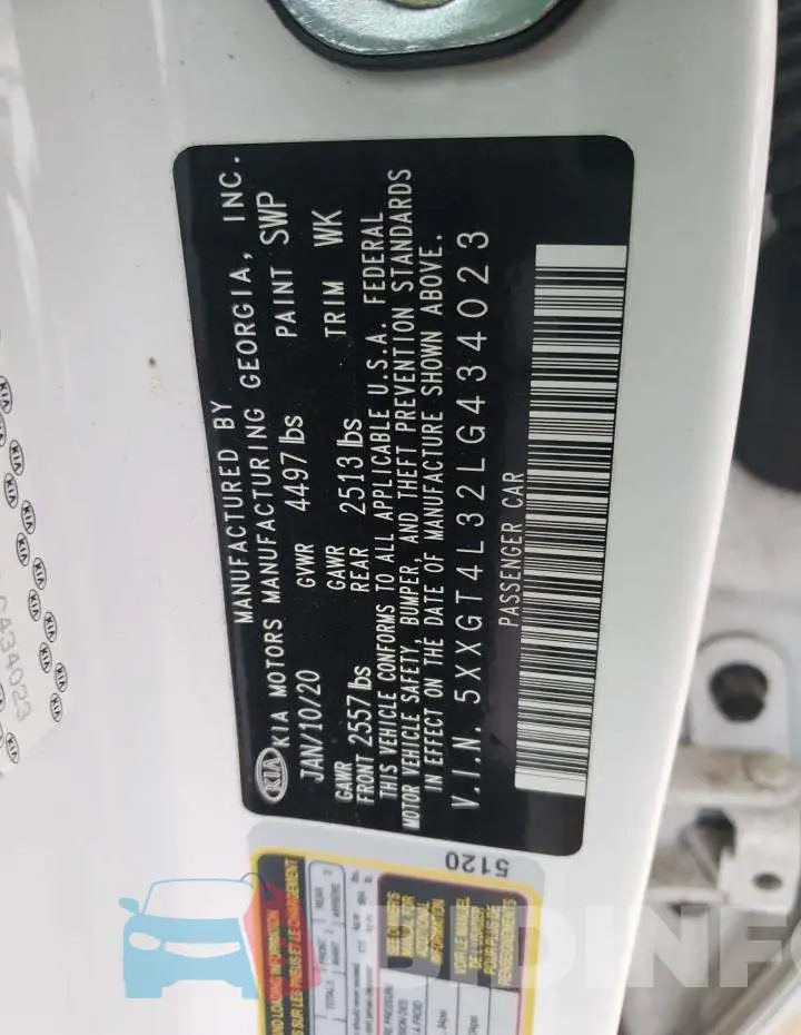 5XXGT4L32LG434023 Photo# 12