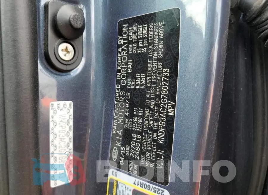 KNDPB3AC2G7802733 Photo# 14