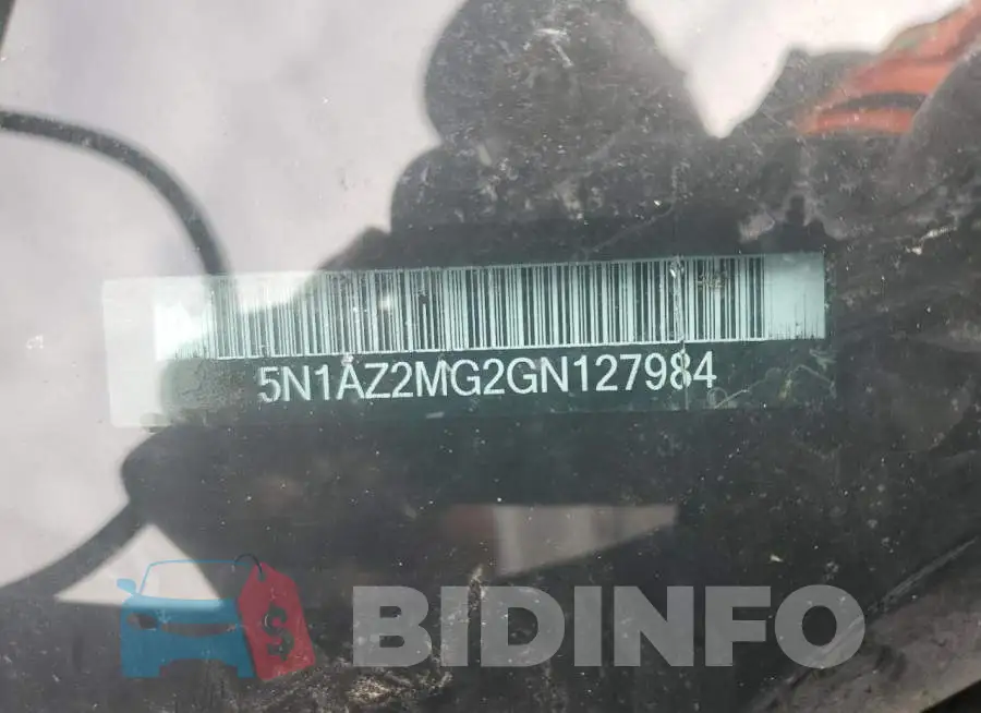 5N1AZ2MG2GN127984 Photo# 13
