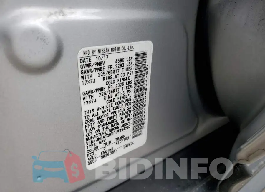 JN8AT2MT0JW454263 Photo# 13