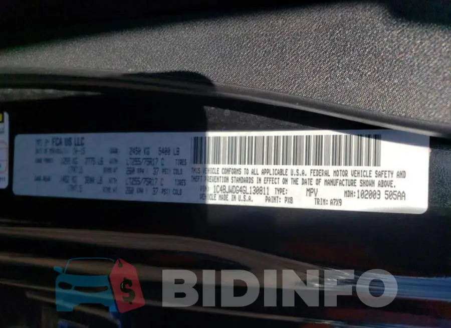 1C4BJWDG4GL130811 Photo# 12