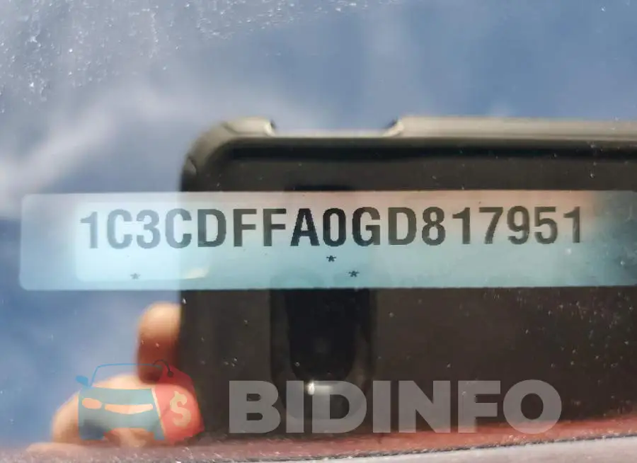 1C3CDFFA0GD817951 Photo# 10