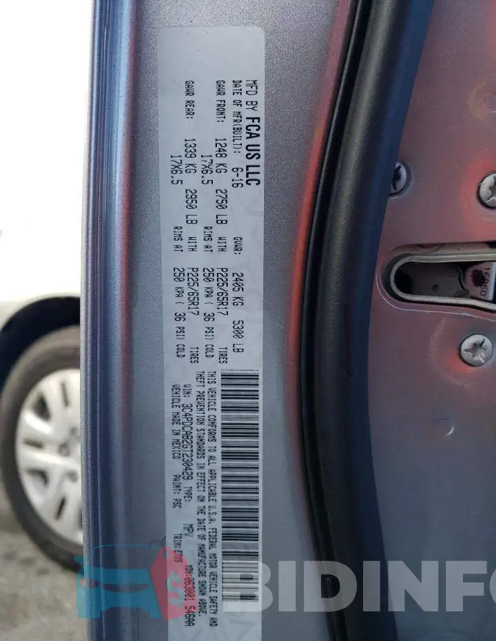 3C4PDCAB2GT230429 Photo# 12