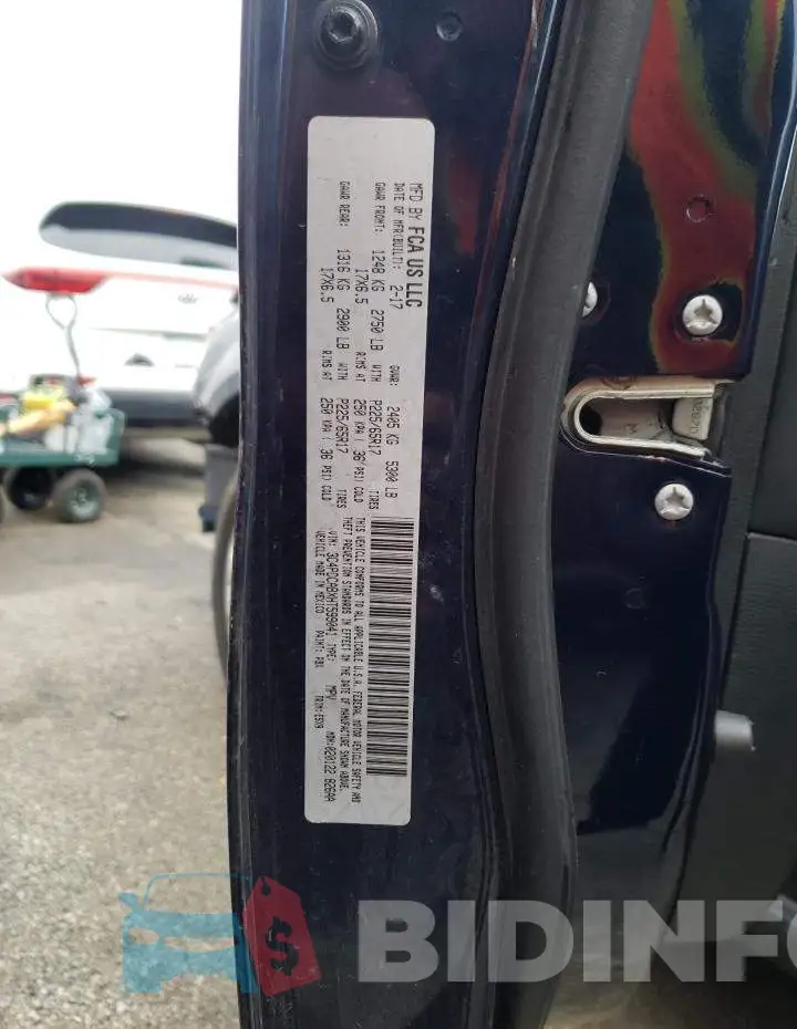 3C4PDCABXHT599041 Photo# 13