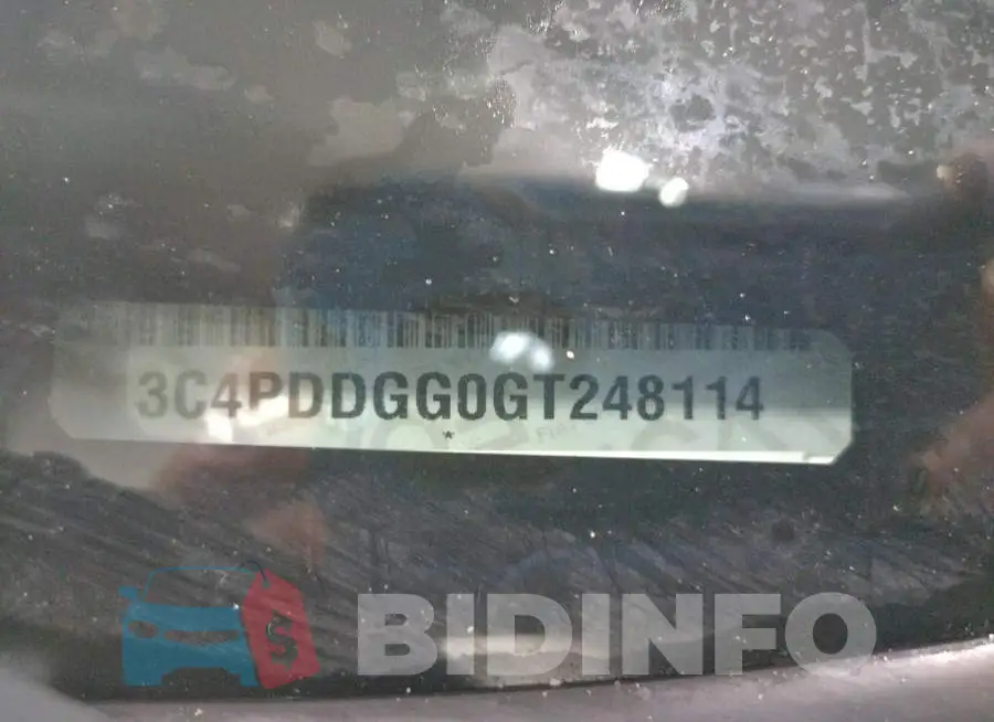 3C4PDDGG0GT248114 Photo# 13